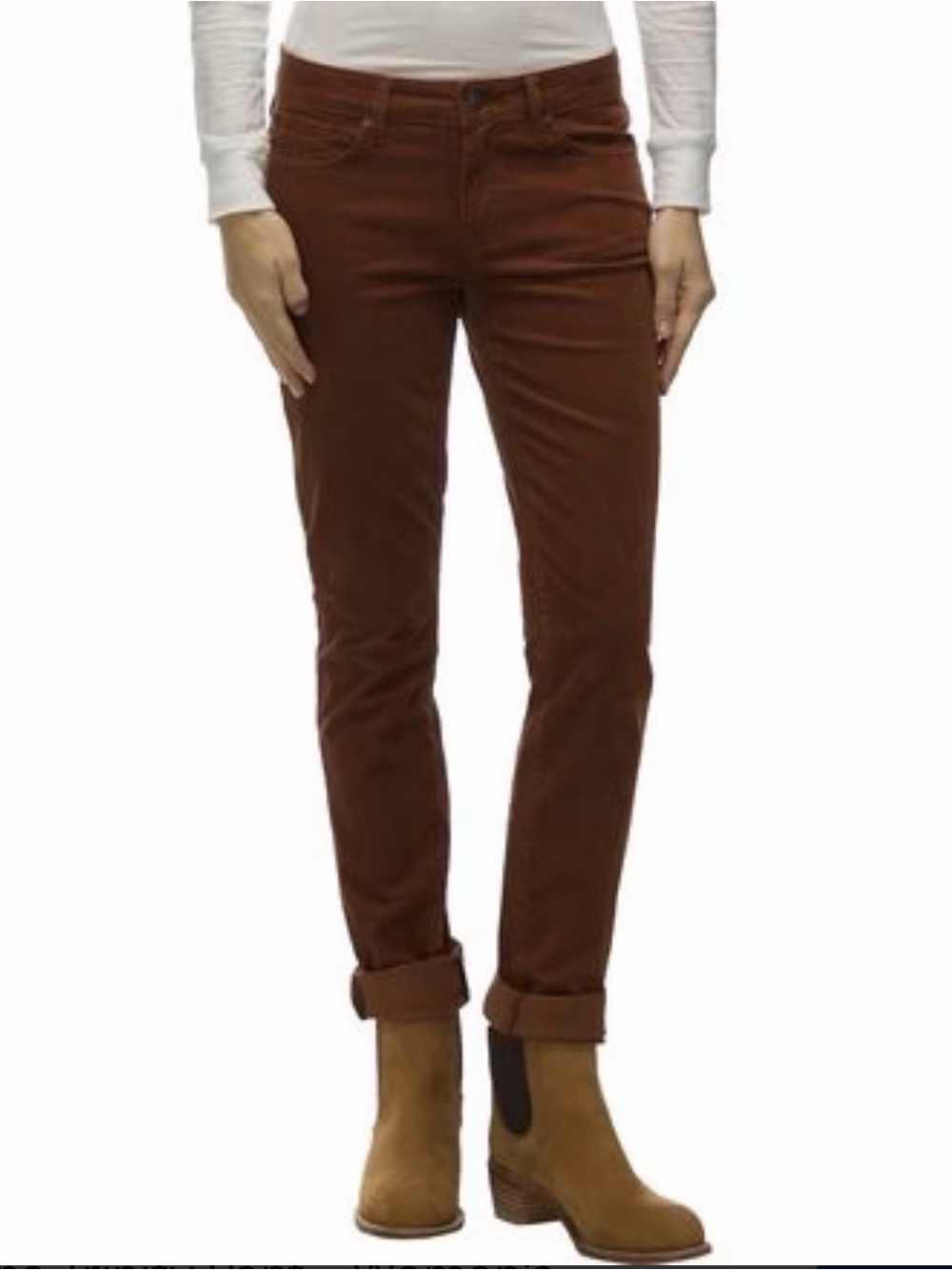 Prana slim Straight corduroy Women's